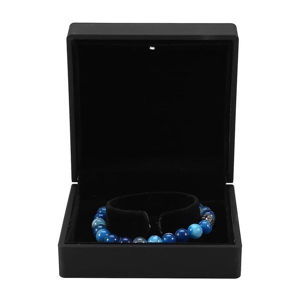 Led Light Ring Box, Fashionable Led Illuminated Ring Storage Jewelry Box Carousel 2