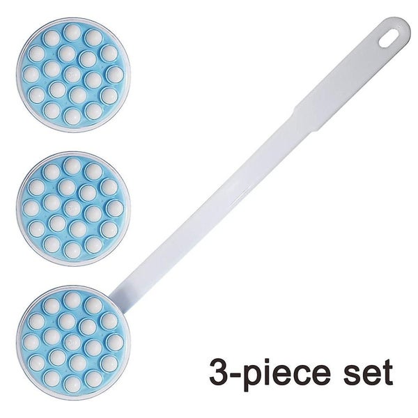 Long Bath Brush, Long Handled Lotion Oil Cream Applicator Body Carousel 1