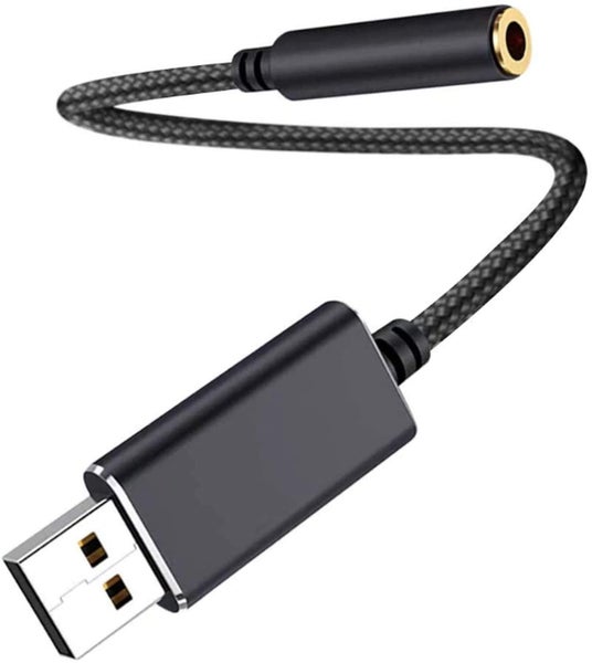 Usb Audio Adapter,usb To 3.5mm Audio Jack Adapter, Usb External Sound Card Audio Carousel 1