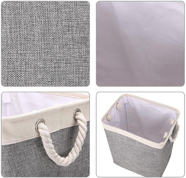 Laundry Basket With Handles 65l/78l Collapsible Linen Hampers Carousel 2