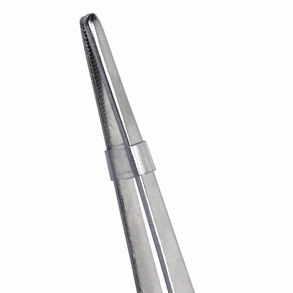 2 Pack Stainless Steel Straight Tweezers And Curved Nippers, Feeding Tongs Compa Carousel 2