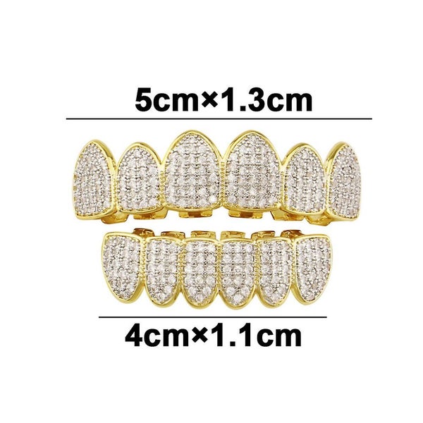 Diamond Ladies 18k Gold-plated Hip-hop Diamonds Men And Women Carousel 4