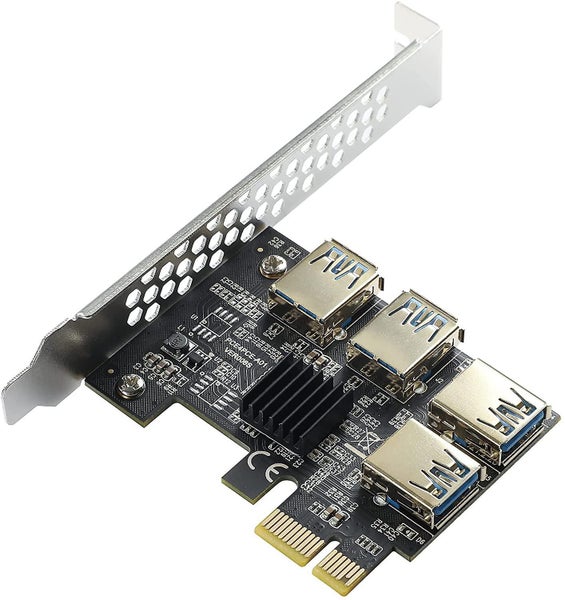 Pcie One Drag Four Usb3.0 Graphics Expansion Board Graphics External Adapter Boa Carousel 1