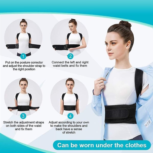 Posture Corrector Back Shoulder Straight Holder For Posture Correction Carousel 2