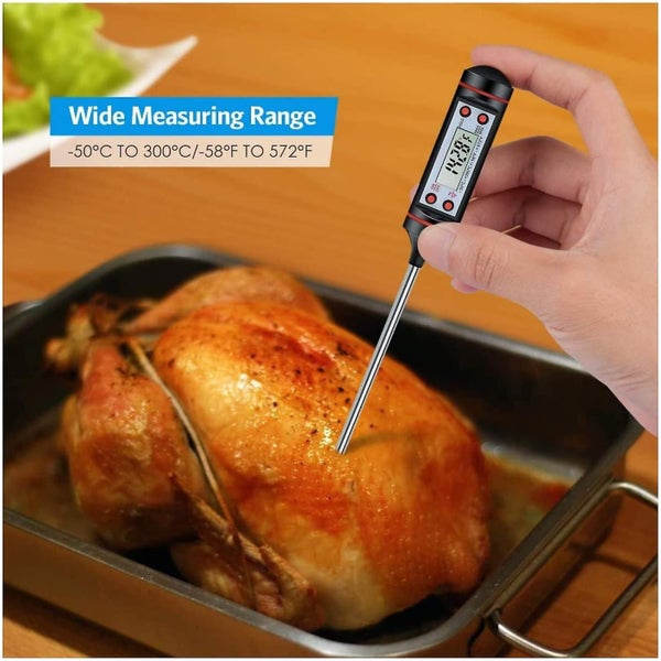 Thermomtre Cuisson Thermomtre De Cuisine Thermometre Viande Sonde Ultra-longue Carousel 1