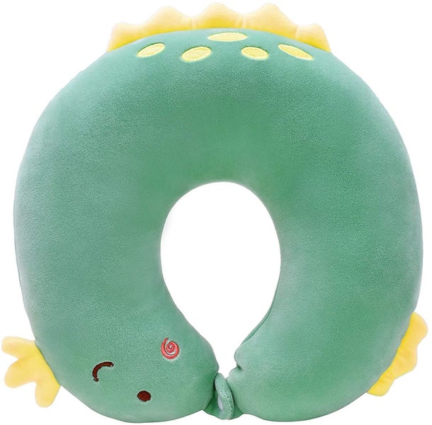 Kids Travel Pillow Animal Neck Pillow Support U Shaped Cushion Plush For Airplan Carousel 1