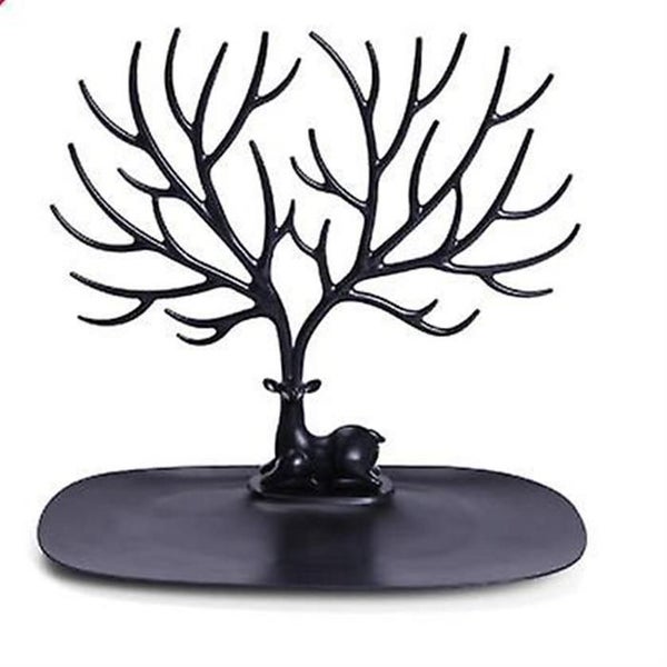 Necklace Holder Bracelet Stand Jewelry Organizer Jewelry Tree Decorative Carousel 2