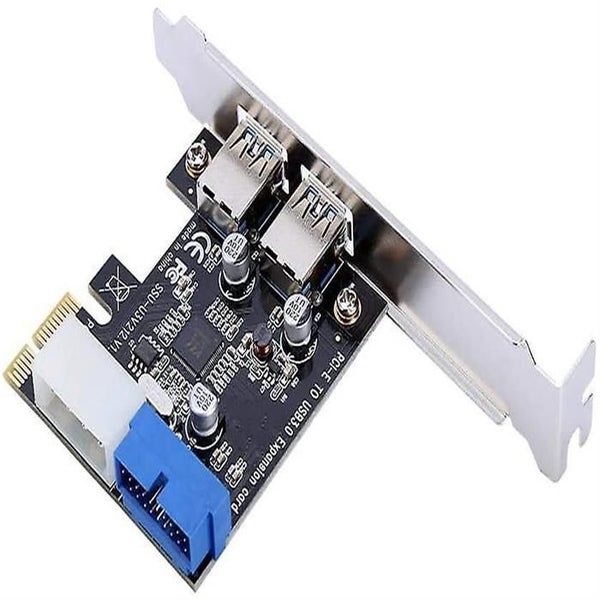 Usb3.0 Expansion Card Pci-e To Usb3.0 Adapter Card With Front 20pin Interface Carousel 1