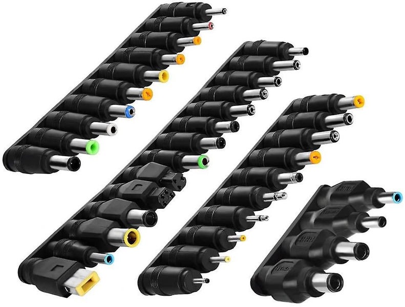 Compatible 1 Set Laptop Dc Power Adapter Kits 38 Pcs Universal Dc Ac Power Adap Carousel 1