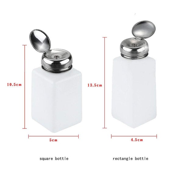 Nail Polish Remover Bottle Pump Dispenser Bottle Alcohol Liquid Empty Bottle For Carousel 4