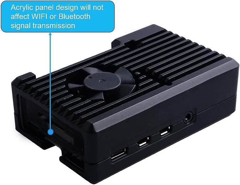 Pi 4 Armor Case With Fan, Raspberry Pi 4 Passive Aluminum Alloy Case With Coolin Carousel 1