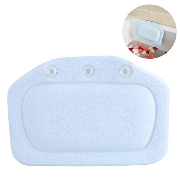 Bathtubs Pillows, Soft Foam Upholstered Spa Pillows Pvc Tub Headrests Head Neck Carousel 1