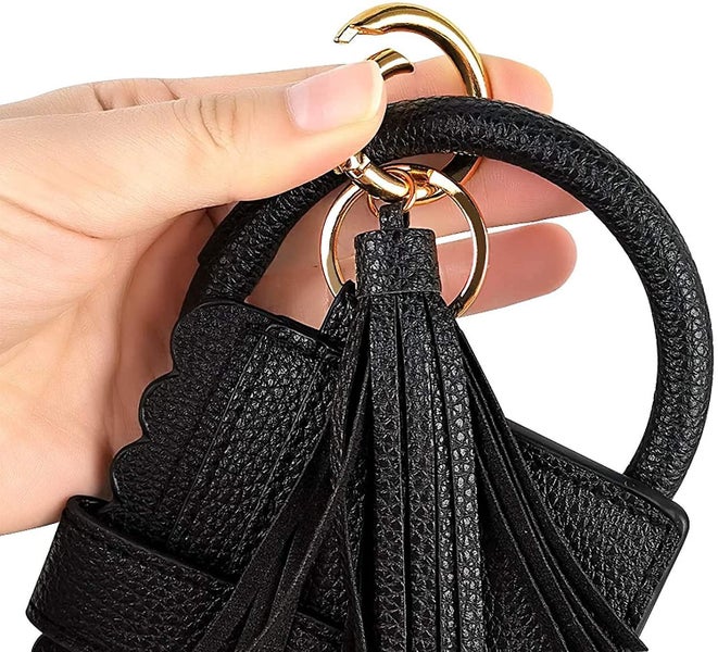 4 In 1 Keychain Bracelet With Card Holder,bracelet Keychain Wallet Card Holder,w Carousel 2