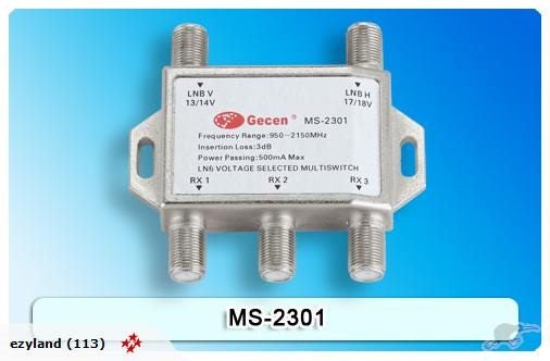 2X3 SATELLITE MULTISWITCH(13.18V) Carousel 1