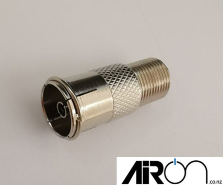 Female Coaxial to F Connector Adaptor 1PC Carousel 1
