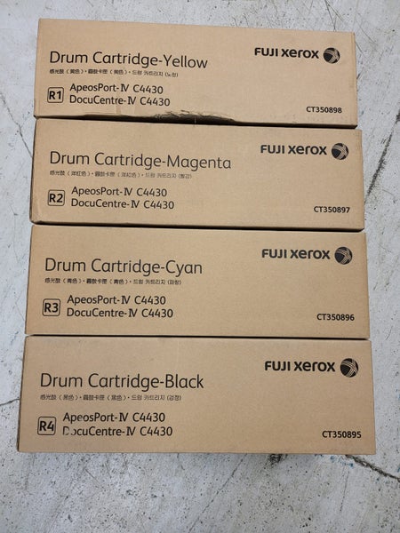 Fuji Xerox Apeosport IVC4430 Docucentre IVC4430 Full set of drums CT350895/6/7/8 Carousel 1