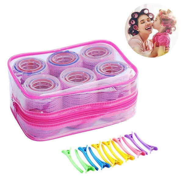 36pcs Count Hair Roller Set, Large Small Medium Self Grip Hair Rollers Carousel 2