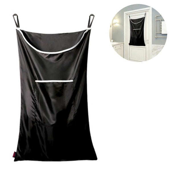 Door Hanging Laundry Hamper With Stainless Steel Hooks Laundry Hamper Carousel 1