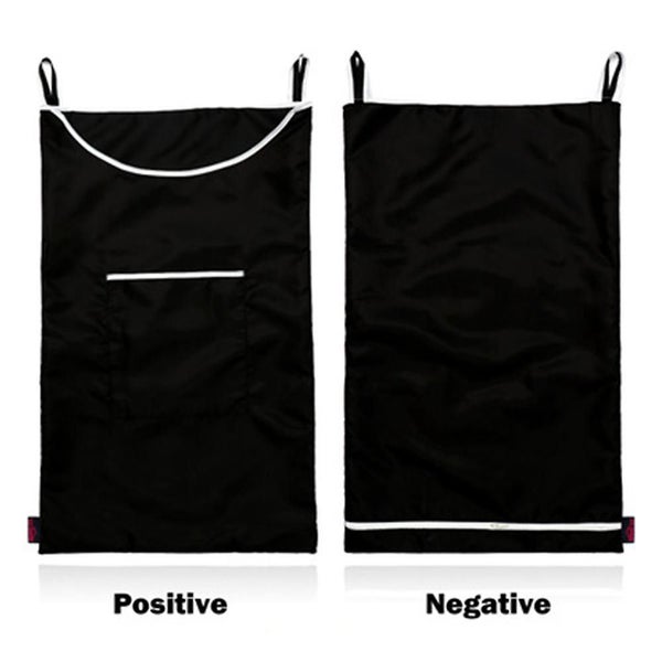 Door Hanging Laundry Hamper With Stainless Steel Hooks Laundry Hamper Carousel 2