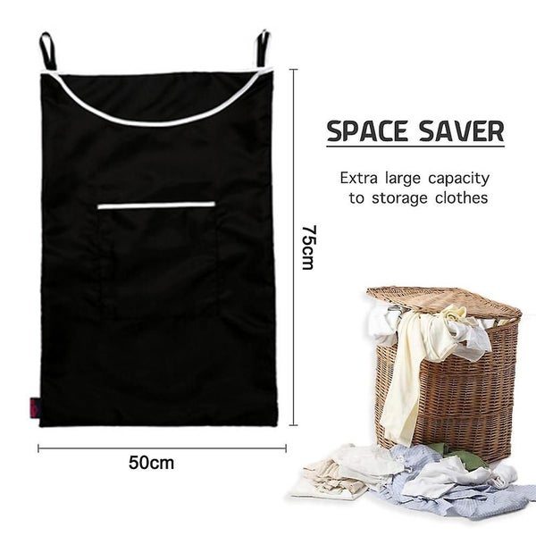 Door Hanging Laundry Hamper With Stainless Steel Hooks Laundry Hamper Carousel 5