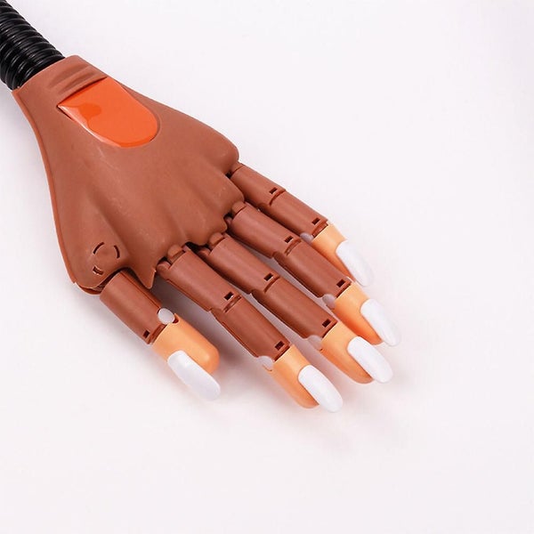 200pcs Nail Display Manicure Supply For Flexible Nail Practice Hand Carousel 2