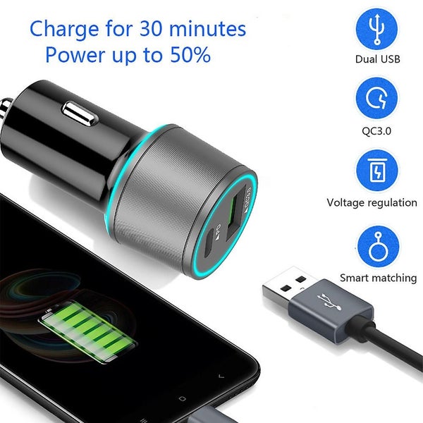 Type C Car Charger, Compatible For Galaxy Series And More,car Charger Carousel 2