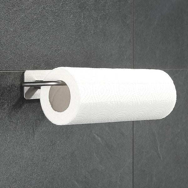 Lie Stainless Steel Wall Mount Paper Towel Holder Tissue Roll,black Carousel 2