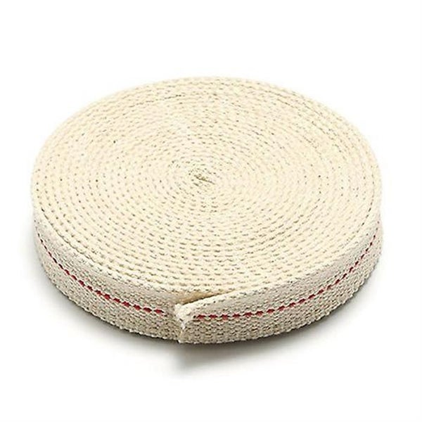 2.1cm Flat Cotton Oil Lamp Wick Oil Lanterns Wick 5m Roll Cotton Carousel 2