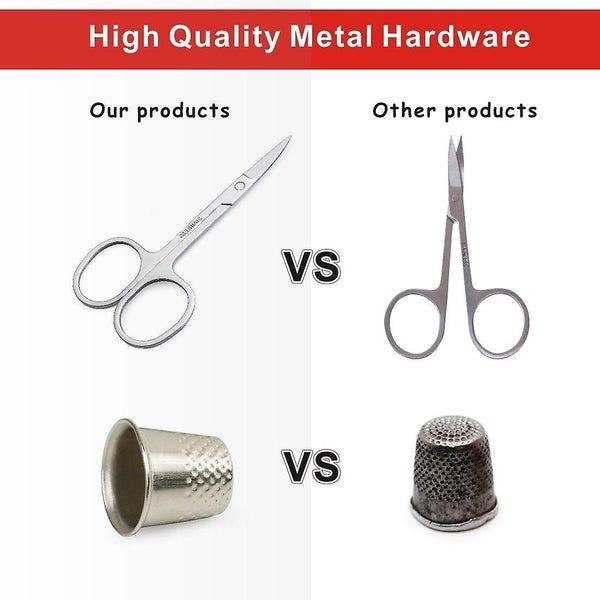 Diy Premium Sewing Supplies Kit, Zipper Portable Complete Mini Sew Kit Carousel 2