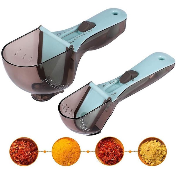Measuring Cup Set And Measuring Spoon 2 Set Measuring Cups Adjustable Carousel 1