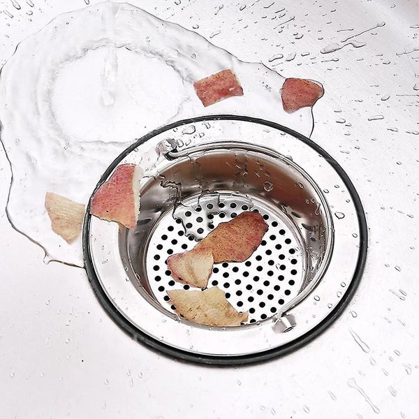 2 Pack Kitchen Sink Strainer Filter Food Catcher Floor Drain Sewer Lifting Cage Carousel 5