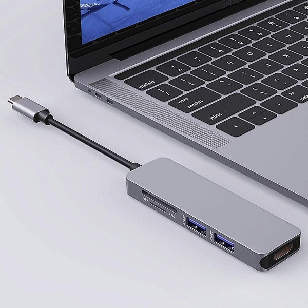 Type-c Hub Multifunction Hub 3.1 To Hdmi 5 In 1 Type- C Hub Docking Station Carousel 5
