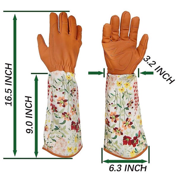 A Pair Rubber Gardening Gloves For Pond Gutter Drain Cleaning-long Arm Carousel 5