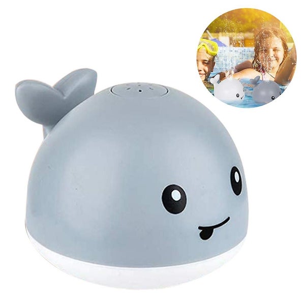 Baby Bath Toys, Light Up Whale Bath Toys With Led Light Spray Water Bath Toys Fo Carousel 2