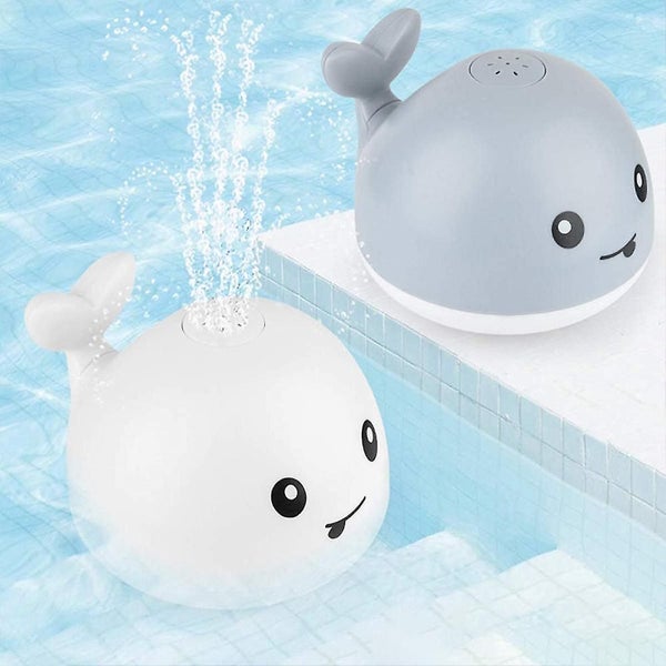 Baby Bath Toys, Light Up Whale Bath Toys With Led Light Spray Water Bath Toys Fo Carousel 4