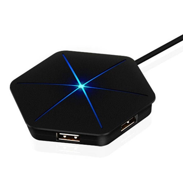 Usb Hub Vertical Data Hub With Long Cord -6 Port Usb Extension Cable Carousel 1