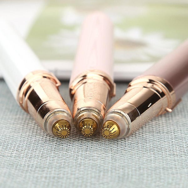 Eyebrow Trimmer Rechargeable Eyebrow Hair Remover Painless-precision Eyebrow Raz Carousel 2