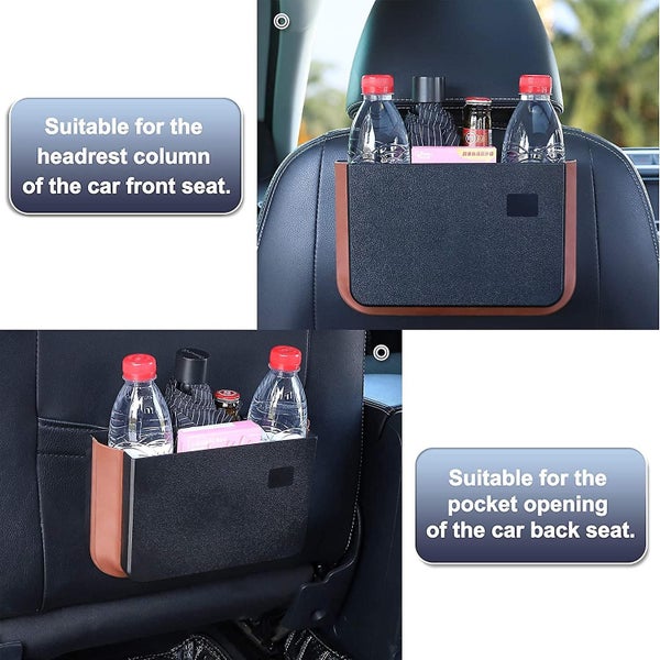 Bran Suspended Car Trash Can, Foldable Portable Waterproof Bin Bag With Clip, Sm Carousel 5