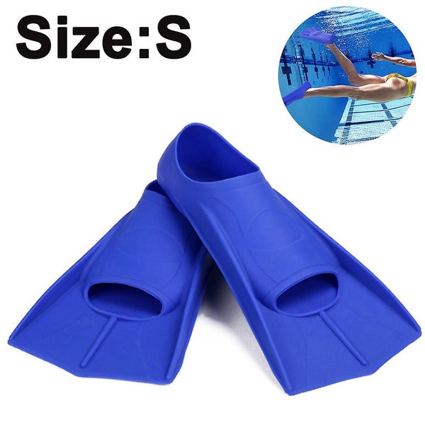 Swimming Training Fins Swim Flippers Travel Size Compatible With Snorkeling Carousel 1