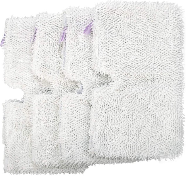 4 Packs S3500 Microfiber Mops Pads For Shark Steam Pocket S2901 S3501 Carousel 1