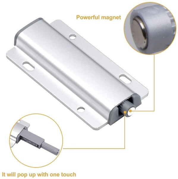 Opener Magnetic Catch Cabinet Magnet Door Closer Push Catch Strong Carousel 2