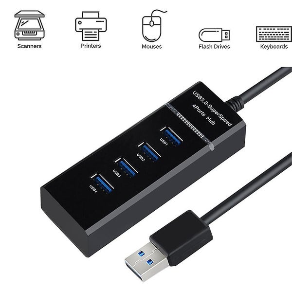 Usb Hub 4 Port Usb 3.0 C Hub,made Of Healthy And Environmentally Carousel 5