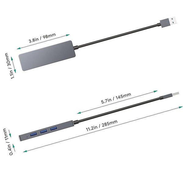 Usb 3.0 Hub With 4 Port,easy Expansion,aluminum Housing Design Carousel 2