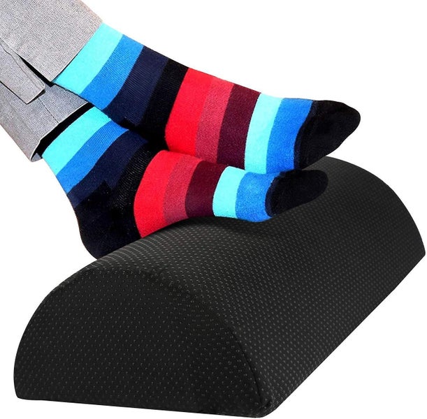 Footrest Under Desk Ergonomic Footrest Cushion With High Density Sponge Carousel 1