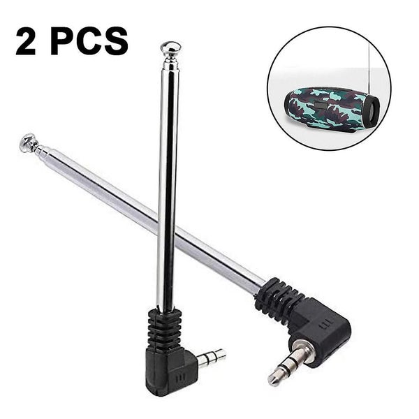 2pcs 3.5mm Fm Radio Telescoping Antenna for Mobile Cell Phone Carousel 2