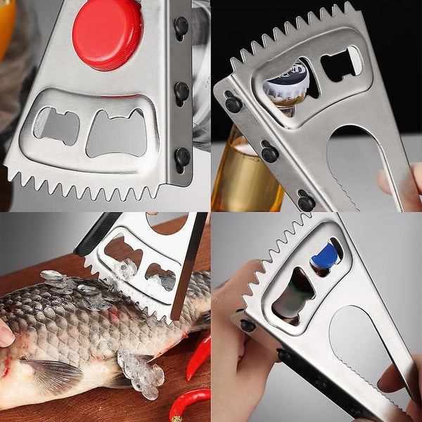 Stainless Steel Bottle Opener Household Multi-function Can Opener Artifact Labor Carousel 5