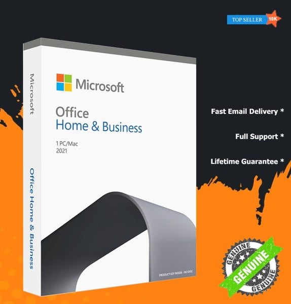 Microsoft Office 2021 Home and Business Word Excel Powerpoint Outlook for MAC Carousel 1