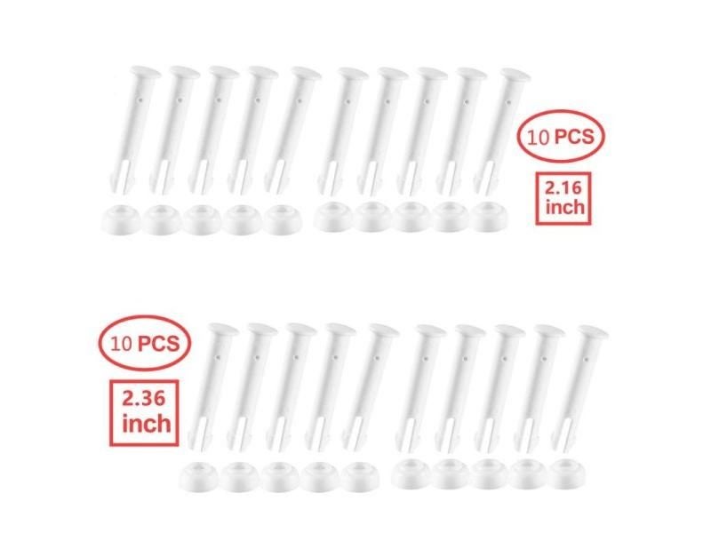 10Pcs Plastic Pool Joint Pins And Seals For Intex 13ft-24ft Metal Frame Pools Carousel 1