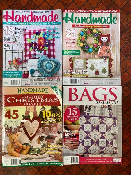Assorted HANDMADE and BAGS Magazines You Choose One Carousel 1