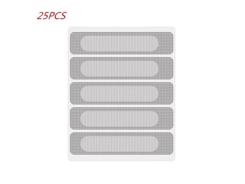 50 Pcs Anti-insect Door Window Mosquito Screen Net Repair Tape Patch Carousel 1